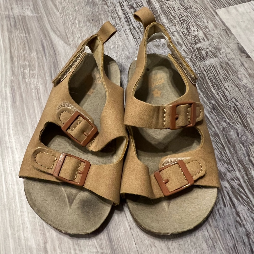 Oshkosh Kids Toddler Tan Sandals